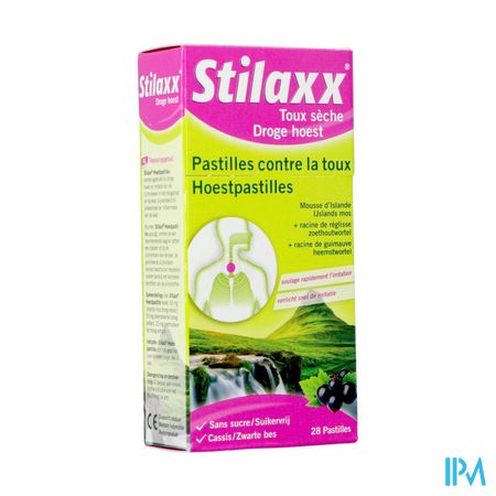 Stilaxx Droge Hoestpastilles 28