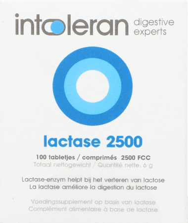 Intoleran Lactase 2500 Fcc Tabl 100 2