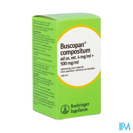 Buscopan Compos Sol Inj Vet 100ml