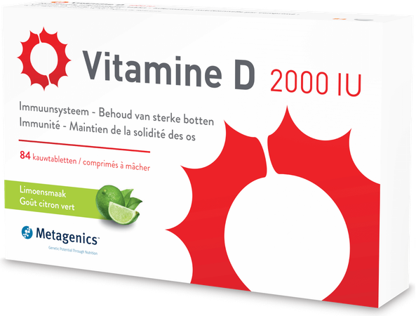 Vitamine D 2000iu Metagenics Comp 84 1
