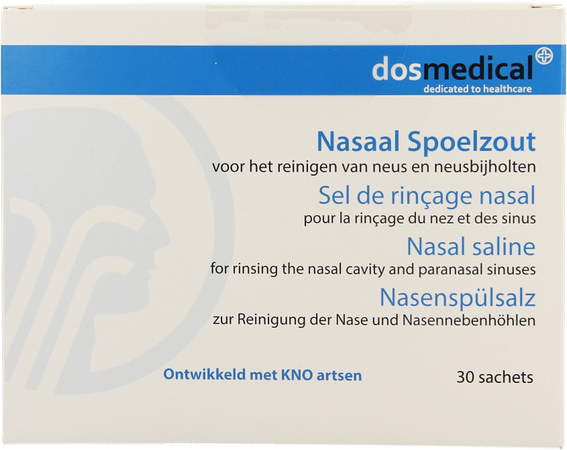 Dos Medical Nasaal Spoelzout Zakje 30x2,5g 6