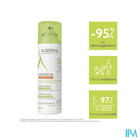 Aderma Exomega Control Spray 200ml 11