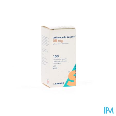 Leflunomid Sandoz Comp Pell 100 X 20mg