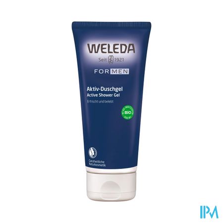 Weleda Douchegel Activerend Man Tube 200ml 1