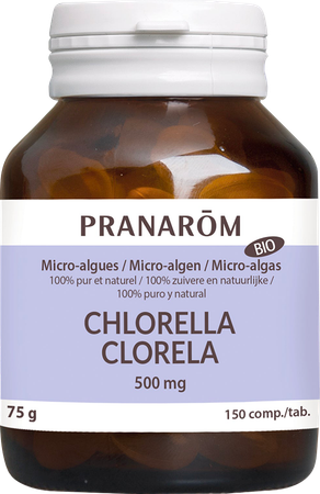 Pranarom Microalgues Chorella Comp 150x500mg 1