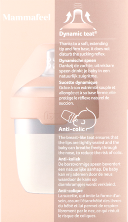 Difrax Mammafeel Zuigfles 150ml 6
