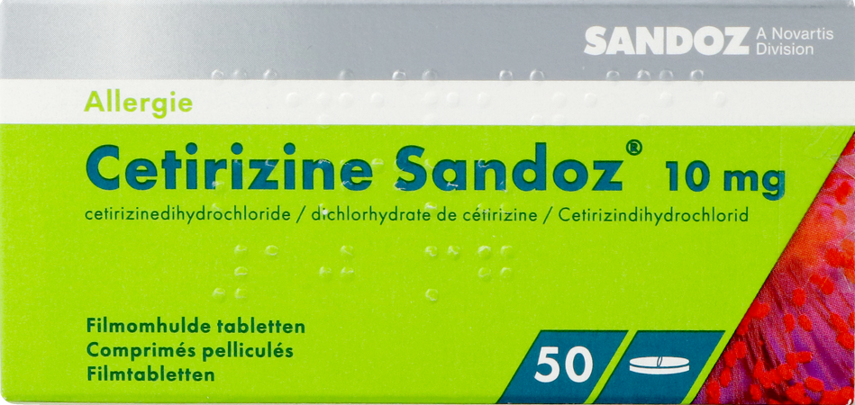 Cetisandoz Sandoz Comp 50 X 10mg 5