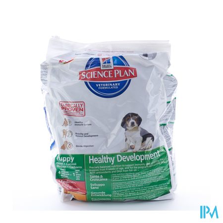 Hills Sc.plan Canine Pup.h.devel.med Chick 12kg 1
