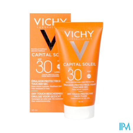 Vichy Cap Sol Ip30 Gezichtscr Dry Touch 50ml 8