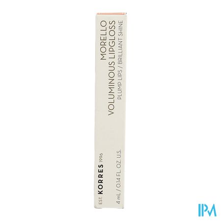 Korres Km Lipgloss Morello 04 Honey Nude 4ml 1