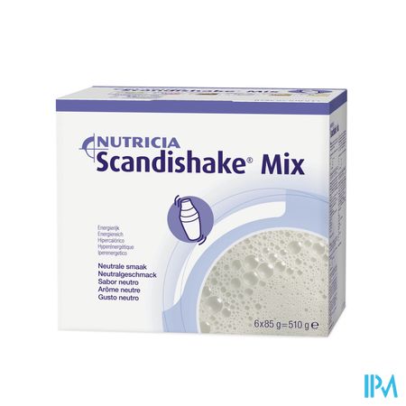 Scandishake Mix Neutraal Zakje 6x85g 1