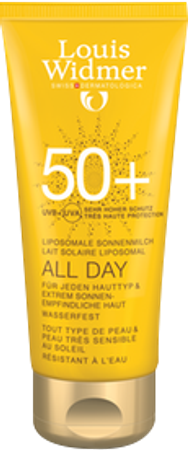 Widmer Sun All Day 50 Parf Tube 100ml 3