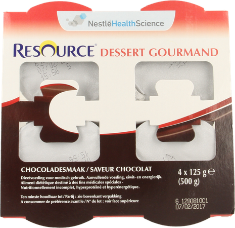 Resource Dessert Gourmand Chocol. 4x125g 12311109 4