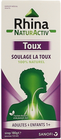 Rhina Natur Activ Hoest Siroop 180g 2