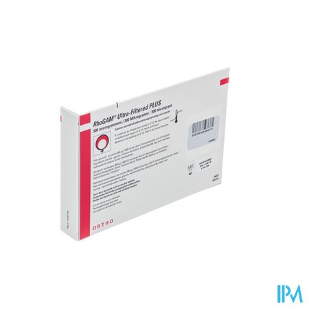 Rhogam Ortho Vial Inj 1 X 300 Mcg