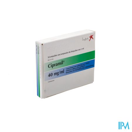 Cipramil Amp Iv 10 X 40mg/ml