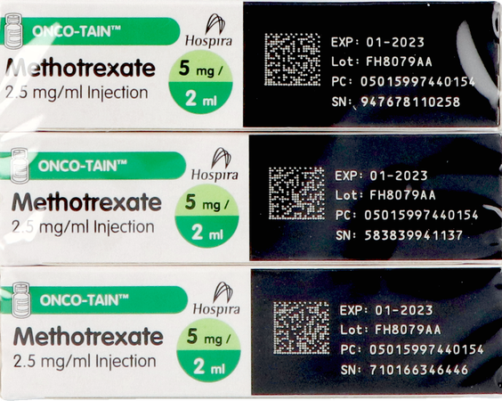 Ledertrexate 5mg Fl Inj 12x 5mg/2ml 3