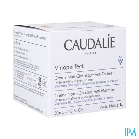 Caudalie Vinoperfect Glycol Nachtcr A/vlekken 50ml