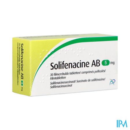 Solifenacine Ab 5mg Comp Pell 30