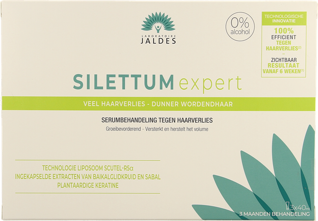Silettum Expert Serum A/haaruitval Tube 3x40ml 2