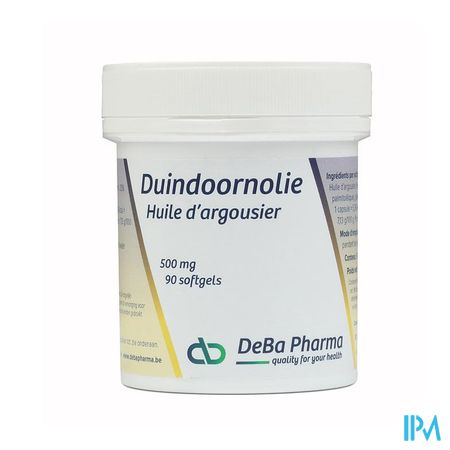 Duindoorn Olie Softgel 180x500mg Deba 1