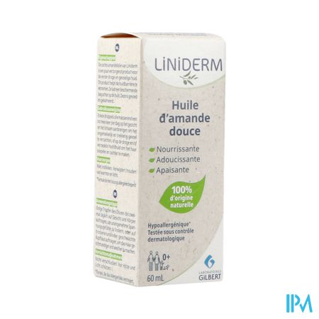 Liniderm Huile Amande Douce 60ml