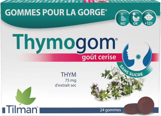 Thymogom Gommetjes Tijmextract 24 7