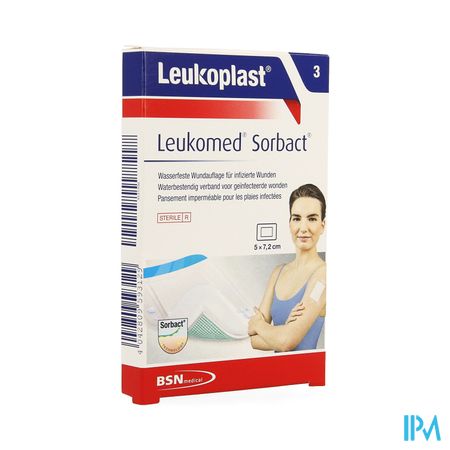 Leukomed Sorbact 5cmx7,2cm 3 Leukoplast