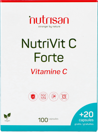 Nutrivit C Forte V-caps 100+20 Gratis Nutrisan 1