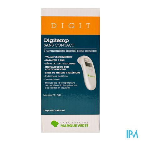 Marque V Digitemp Contactloze Voorhoofdthermometer 2