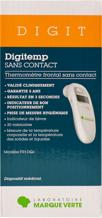 Marque V Digitemp Contactloze Voorhoofdthermometer 2