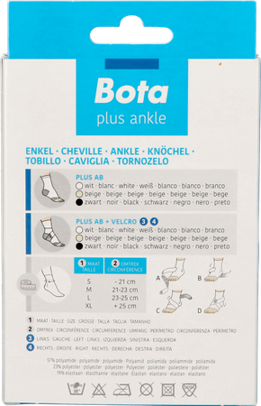 Bota Plus Enkelstuk+velcro Skin Xl >25cm 3