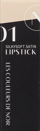 Couleurs De Noir Silkysoft Satin Lipstick 01 1