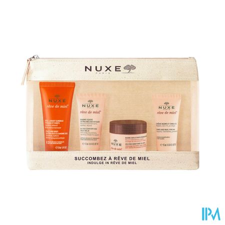 Nuxe Trousse Voyage Reve De Miel 4 Prod.