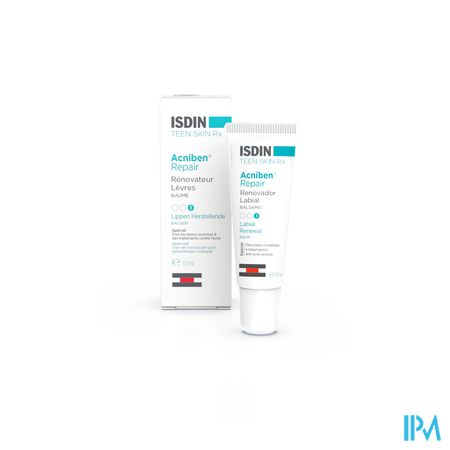 Isdin Acniben Teen Skin Repair Lippen Balsem 10ml 1