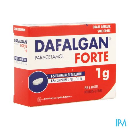 Dafalgan Forte 1g Impexeco Filmomh Tabl 16x1g Pip