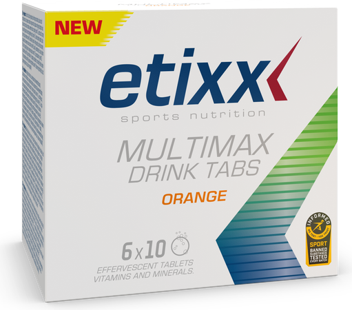 Etixx Multimax Drink Orange Tube Tabl 6x10 1