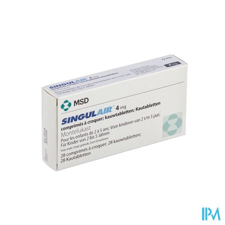Singulair 4mg Kauwtabletten 28 1