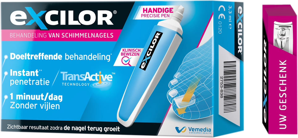 Excilor Behandeling Schimmelnagels Pen + Geschenk 3
