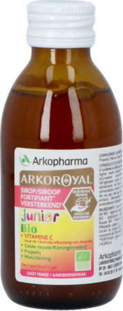 Arkoroyal Versterkende Siroop Junior Bio Fl 140ml 13