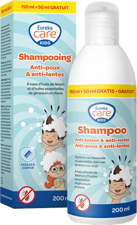 Eureka Care A/luizen A/neten Sh 150ml + 50ml 1