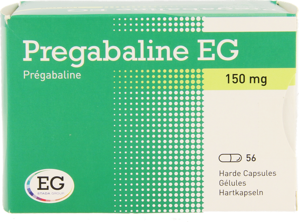Pregabaline EG 150Mg Harde Caps Blist.  56 X 150Mg 1
