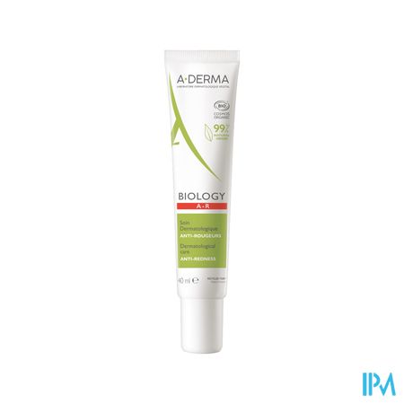 Aderma Biology Soin Dermatologique A/rougeurs 40ml