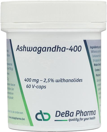 Ashwagandha 400 V-caps 60 Deba 2