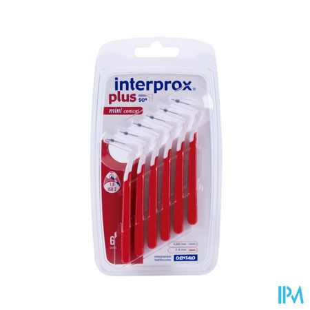 Interprox Plus Mini Conisch Rood Interd. 6 1360