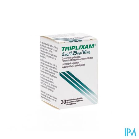 Triplixam 5mg/1,25mg/10mg Comp Pell 30