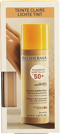 Bioderma Photoderm Nude Touch Spf50+ Clair 40ml 1
