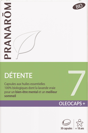 Pranarom Oleocaps+ Bio 7 Detente Caps 30 2