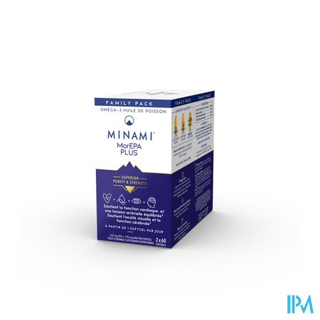 Minami Morepa Plus Family Pack Softgels 120