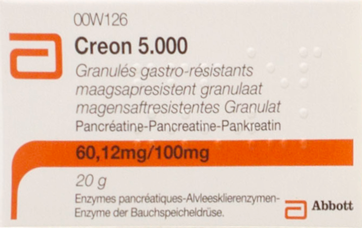 Creon 5000 Maagsapresist Granulaat Fl 20g 6